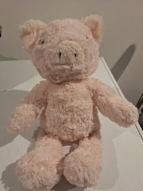 Source Unknown Plush Pink Pig Stuffed Animal